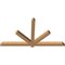 Ekena Millwork Kennewick Timber Gable Bracket, Western Red Cedar, 72"W x 39"H x 3 1/2"D x 3 1/2"F, 13/12 Pitch GBW072X39X0404KEN00SWR - alternate 3
